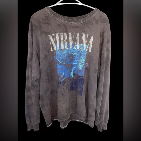 Vintage-Style Nirvana Nevermind Long Sleeve - Picture 1 of 6